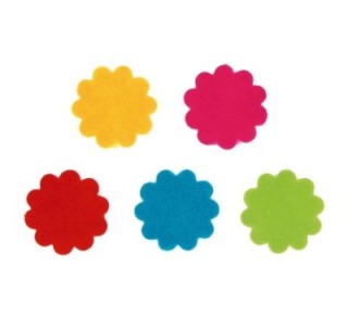 b.30u figuras fieltro fixo flores 68004100