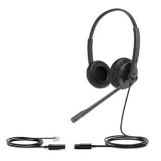 yealink yhs34 dual auriculares biaurales cable rj
