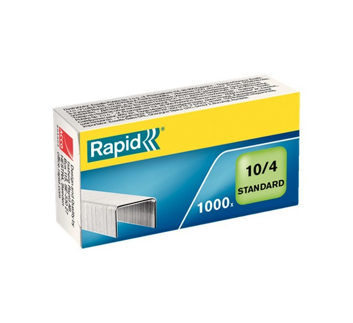 caja 1000 grapas rapid n.10 galvanizada 10/4