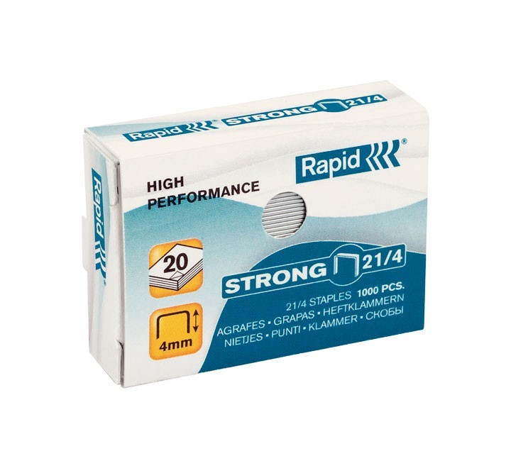 caja 1000 grapas rapid 21/4 galvaniz. strong