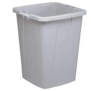 conten. durable durabin cuadrad 90l gris