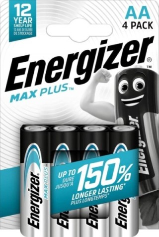 blister 4 pilas energizer max plus aa