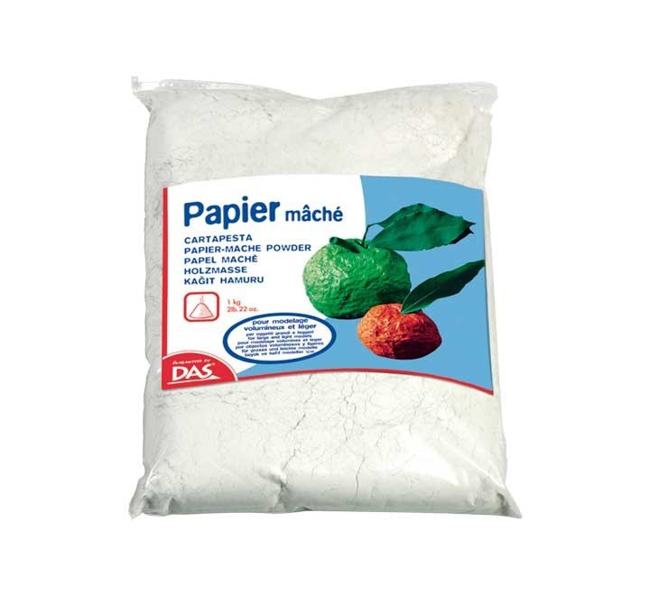 bolsa pasta madera das papel mache 1kg