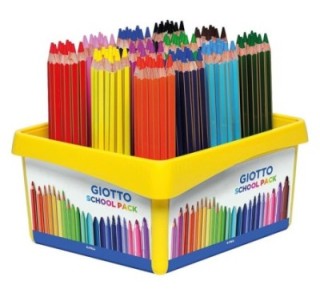 schoolpack 108 lapices giotto mega surtido