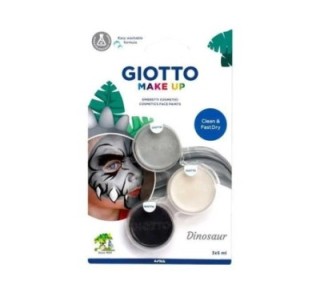 set 3 botes giotto make up dino