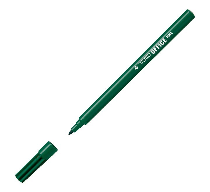 rotulador fila tratto pta fibra 0.7mm verde