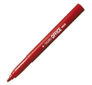 desc.  fil rotulador pta fibra 4.0mm rojo