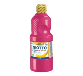 bote tempera giotto 500ml lavable magenta 535310
