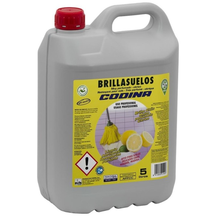 garrafa friegasuelos citrico 5l