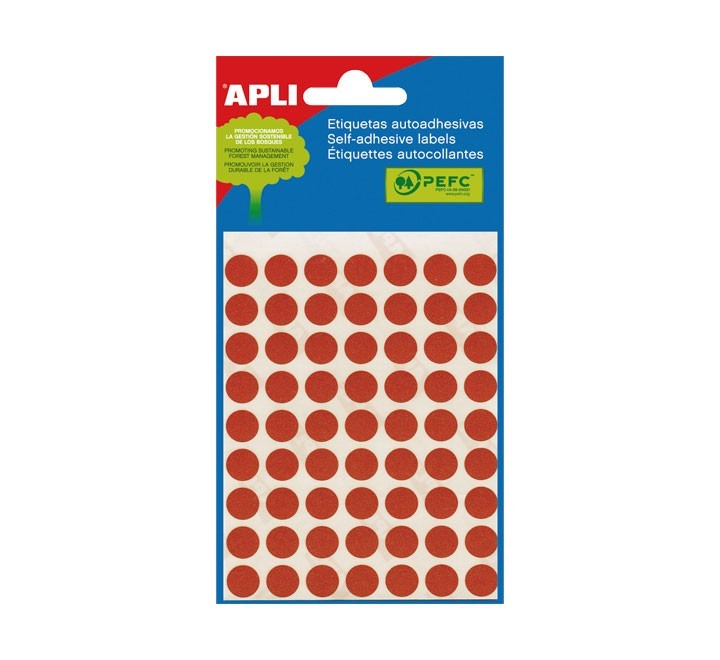mini bolsas 3h gomets apli circ.8mm rojo