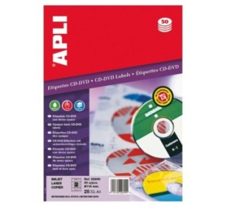 apl b25h etiqueta cd opaco diam 114