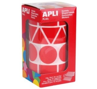 rollo gomets xl apli 27mm rojo 11163
