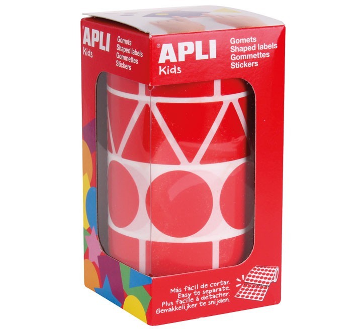 rollo gomets xl apli 27mm rojo 11163