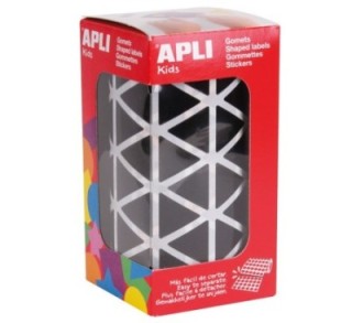 ro. gomets apli triangular 20mm negro