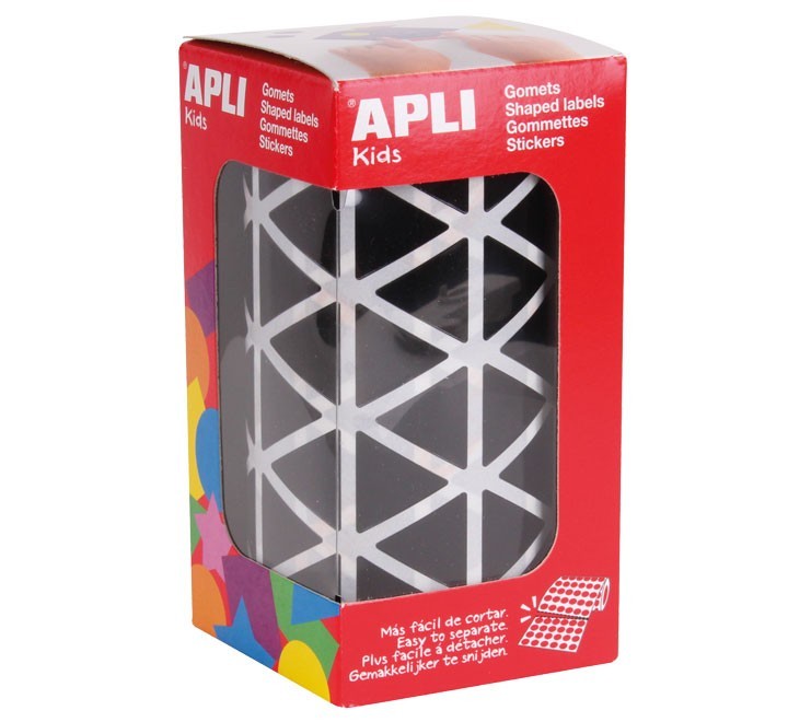 ro. gomets apli triangular 20mm negro