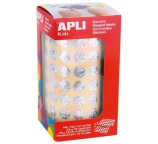 rollo gomets apli redondos 10.5mm holograf.11628