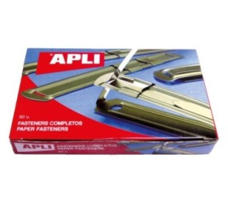 caja 50u fasteners apli metalicos