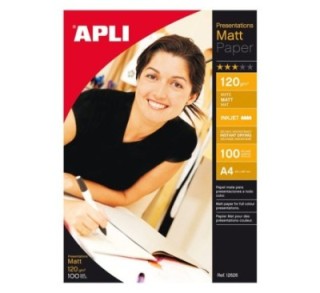 paq. 100h papel apli matt quality 120g a4
