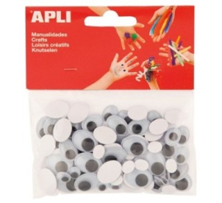 b.100u ojos moviles adh. oval ne surt. apli 13264