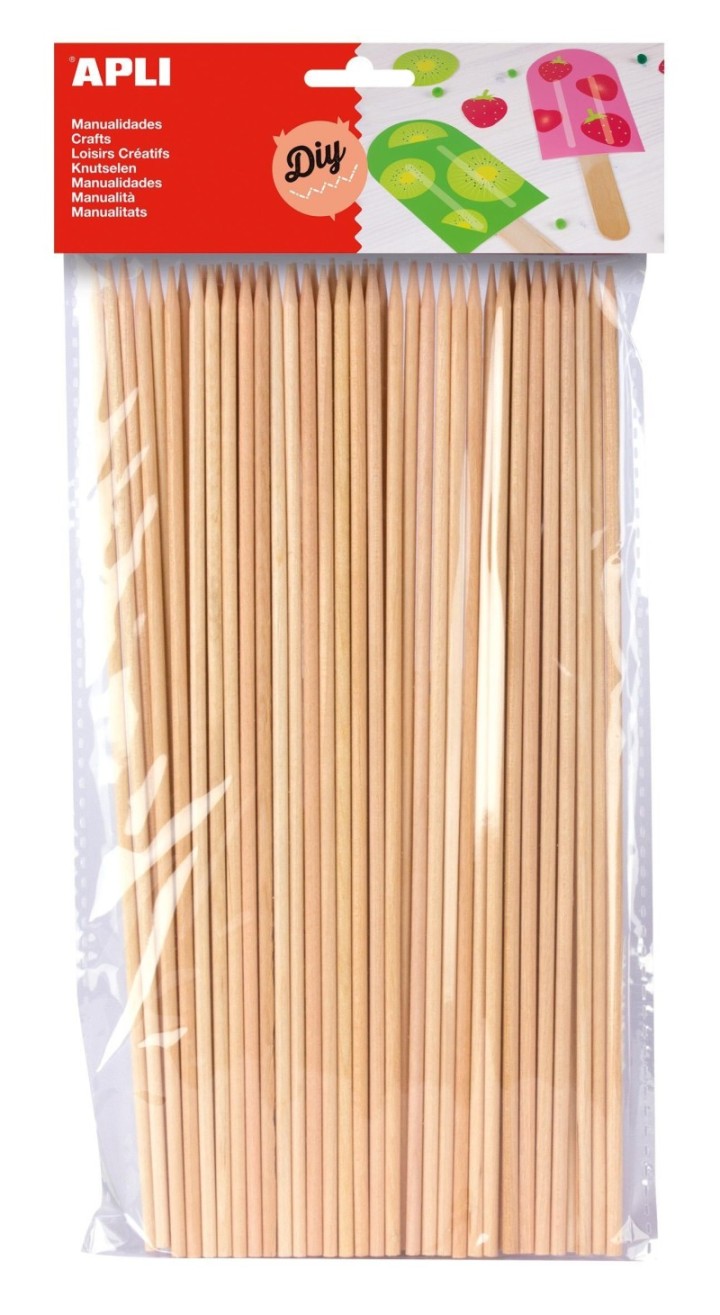 bolsa 50 palo pincho apli 200x3mm 13483