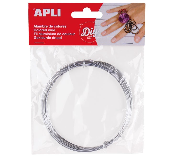 bolsa alambre plata apli 1.5mm x 5mts 14095