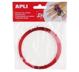 bolsa alambre rojo apli 1.5mm x 5mts 14097