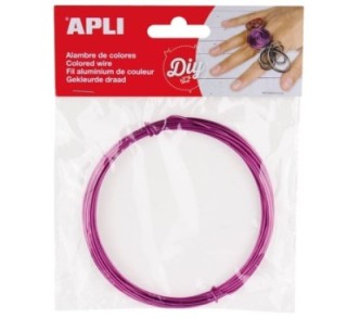 bolsa alambre rosa apli 1.5mm x 5mts 14099