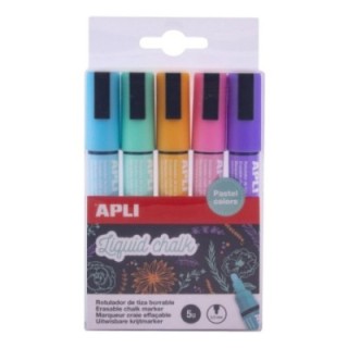b. 5 rotulad apli liquid chalk 5.5mm p/con tierra