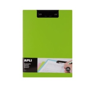 portapap. apli c/solapa pp foam a4 verde