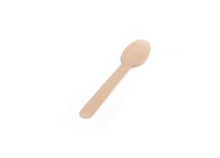 bo. 100 cucharas cafe nupik madera 11cm leaf