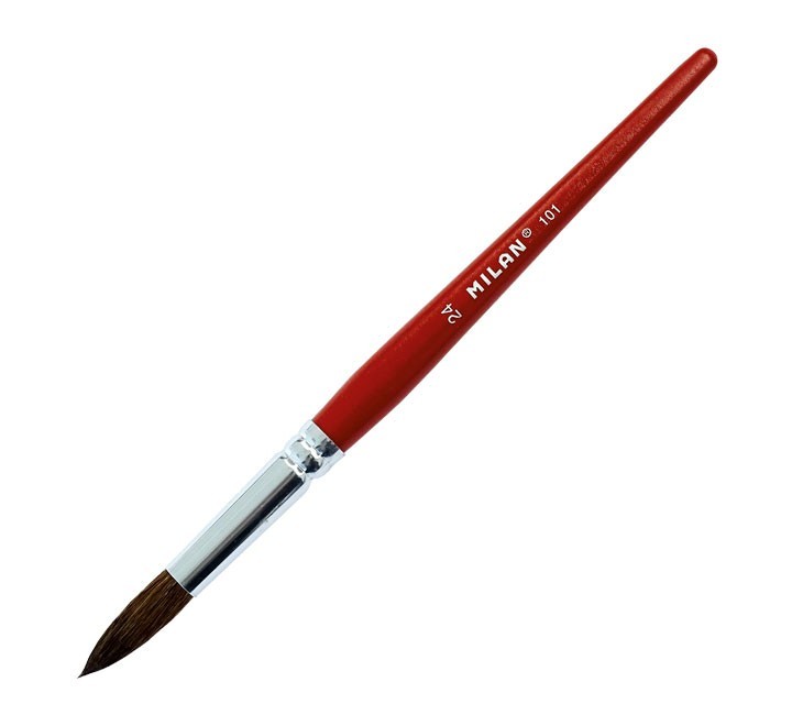 pincel serie 101 no 24 milan 0410124