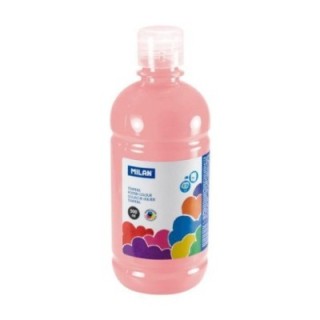 botella 500ml tempera rosa palido milan 03622