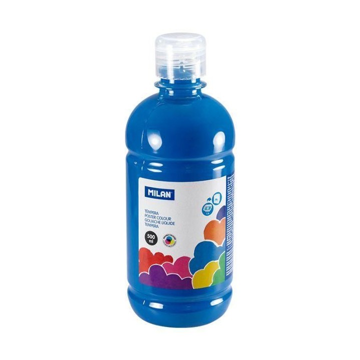 botella 500ml tempera cian milan 03652