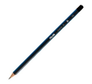 lapiz grafito milan triang.2b 071230412