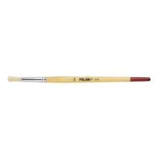 pincel milan 514 p.redonda m.corto no14