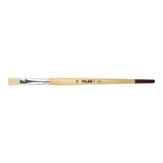 pincel milan 524 p.plana m.corto no16 0452416