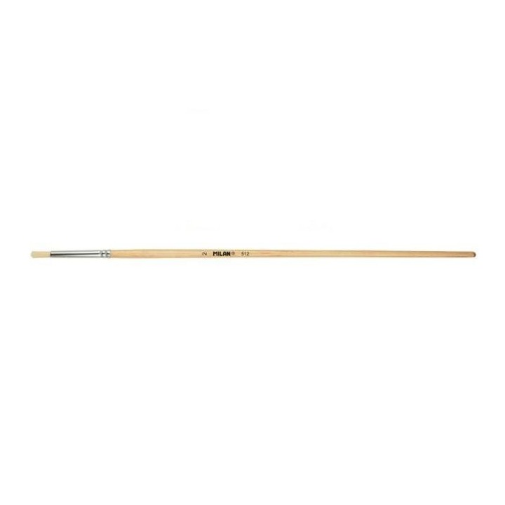 pincel milan serie 512 p.conica m.largo no2 80342