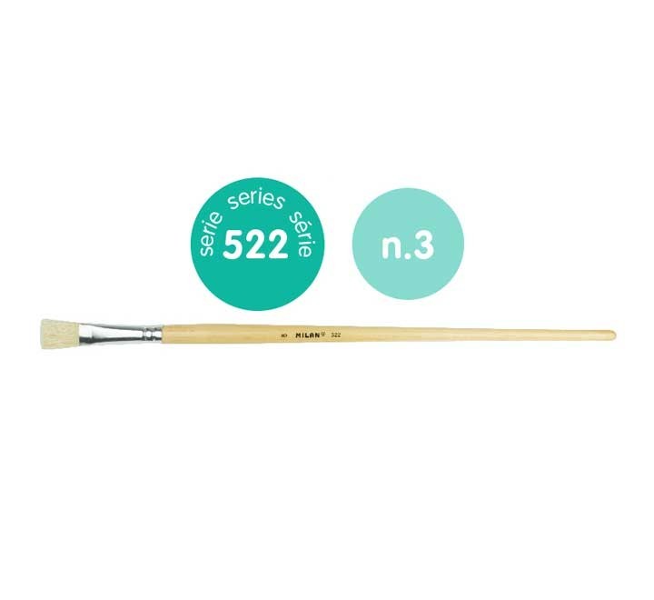 pincel serie 522 no3 milan 80363
