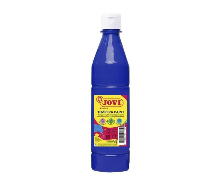 bote 500ml tempera liquida jovi azul ultram. 50624