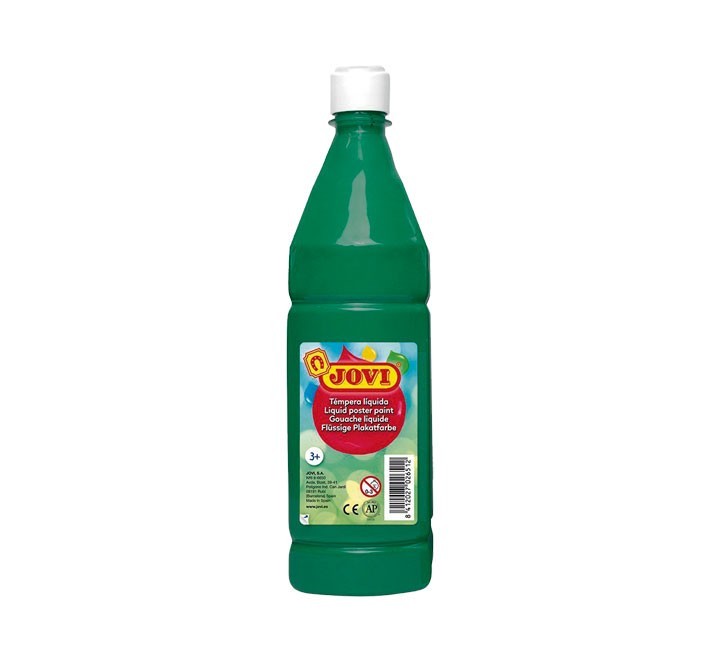 tempera liq. jovi escolar 1000ml verde osc. 51119