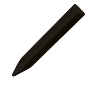estuche 12 ceras jovicolor triwax 97310 negro