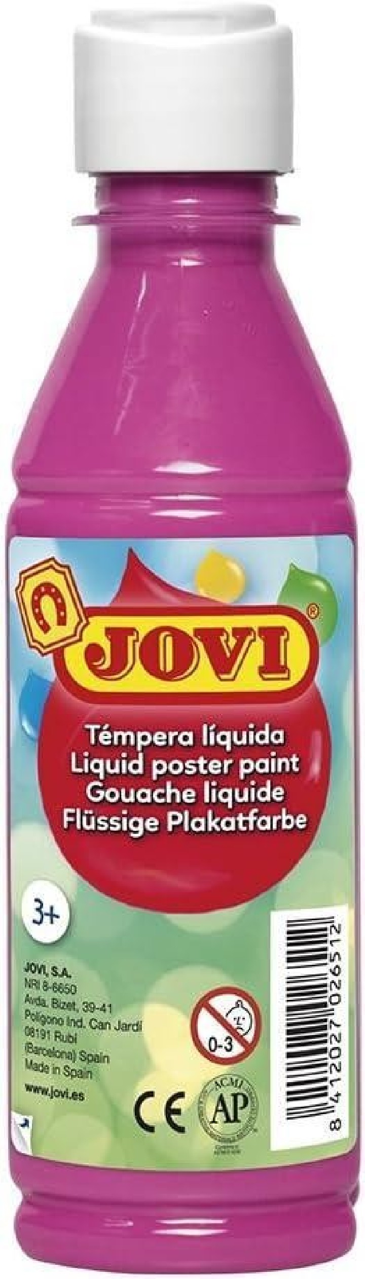 tempera liquida jovi 250ml magenta
