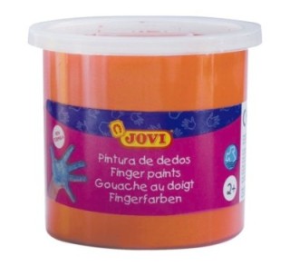 est.5un pintura dedos jovi 125ml naranja 56006