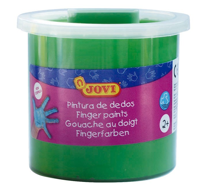 est. 5 botes pintura dedos jovi 125ml verde 56017