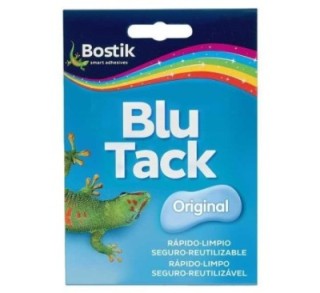 masilla adhesiva blu tack original azul 45gr