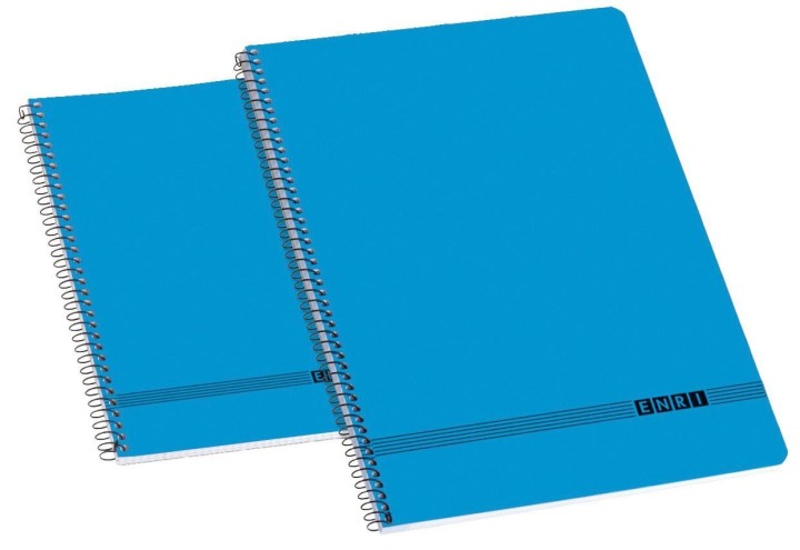 cuaderno enri fo 80h 4x4 azul oficina