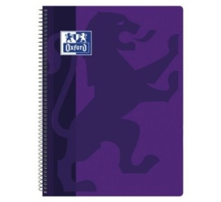 cuad. oxford school classic tp fo 80h 4x4 violeta