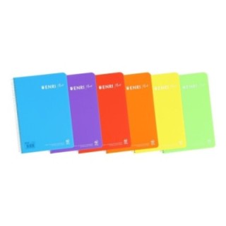 cuaderno enri plus t.plastico 4o 80h liso stdo