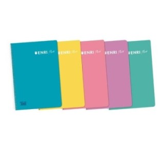 cuad. enri plus t.pl 4o 80h 4x4 c/m stdo pastel