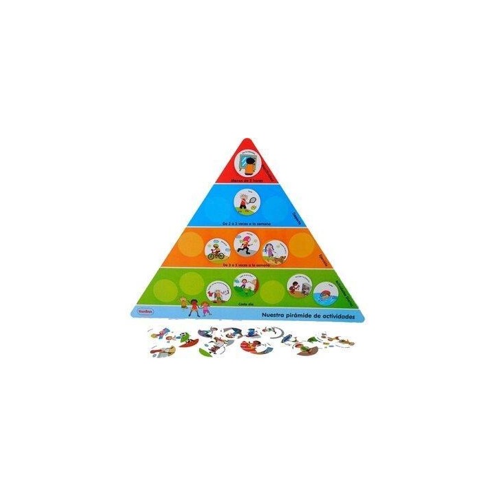 desc.  piramide activ. fisicas 46cm henbea
